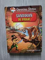 geronimo stilton Sandokan, de piraat, Ophalen of Verzenden, Gelezen, Geronimo Stilton, Fictie algemeen