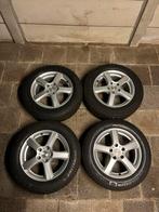 Set Lichtmetale wielen 16", steekmaat 5x115, 16 inch, Banden en Velgen, Zomerbanden, 205 mm