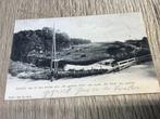 Voorschoten, uitzicht vanaf  ‘de Groote Vink’, Vinkweg 1905, Verzamelen, Ophalen of Verzenden, Voor 1920, Gelopen, Zuid-Holland