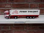 Tekno  Volvo  F12  Globetrotter  met  Koeloplegger  van  Str