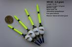 KARPERDOBBER HANDBUILT NR. 92 / 2,4 gram, Watersport en Boten, Hengelsport | Karpervissen, Ophalen of Verzenden, Nieuw, Dobber of Lood