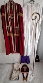 Professioneel sinterklaas pak met deelbare staf, Ophalen of Verzenden, Zo goed als nieuw