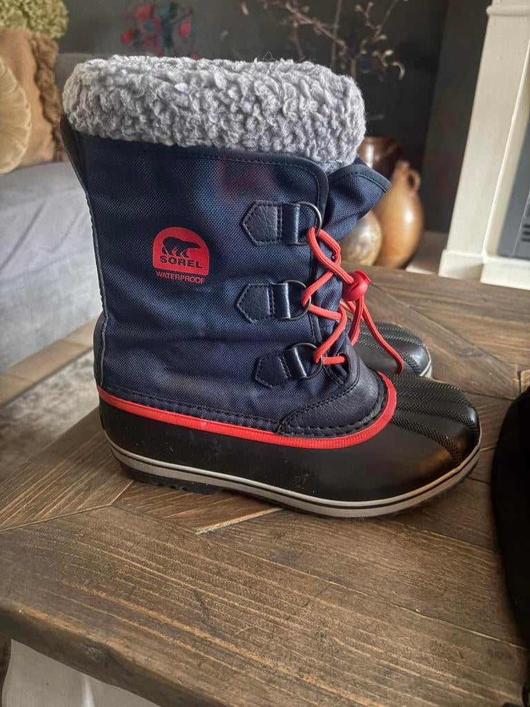 Sorel hele mooie zgan snowboits maat 38, Zwart, Overige typen, Ophalen of Verzenden, Zo goed als nieuw