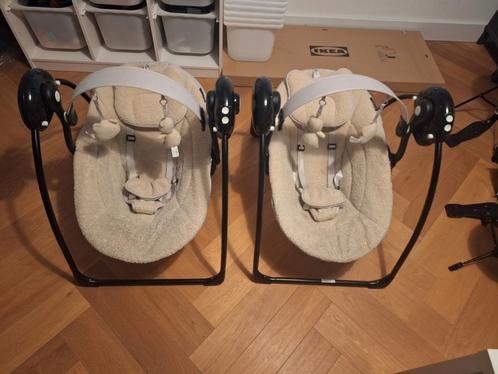 Electrische wipstoel X Adventure Baby Swing Teddy ZGAN., Kinderen en Baby's, Tweelingen en Meerlingen, Zo goed als nieuw, Overige typen