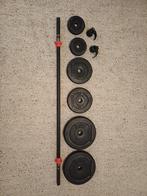 Complete Les Mills Bodypump halterset, Sport en Fitness, Ophalen, Zo goed als nieuw, Halterset