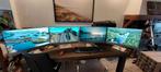 4x HP elitedisplay E273m 27" monitors, Computers en Software, Monitoren, Hp, IPS, Full HD, Ophalen of Verzenden