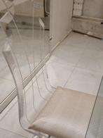 4 plexiglas  vania  stoelen  mag weg voor 350, Ophalen of Verzenden