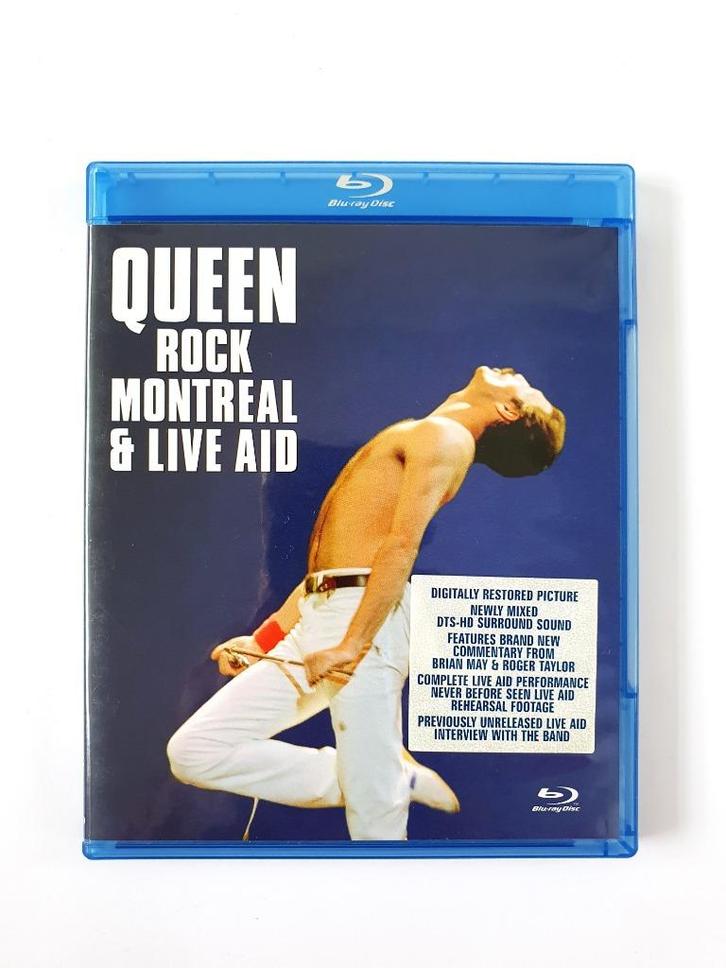 Queen - Rock Montreal & Live Aid, Cd's en Dvd's, Blu-ray, Muziek en Concerten, Ophalen of Verzenden