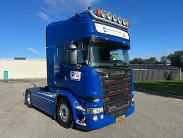 Scania R520 V8 - Full air - hydraulic - NL truck - new tacho beschikbaar voor biedingen