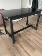 Bar tafel, eettafel zwart, ikea. 80x140x92., Huis en Inrichting, Tafels | Statafels, Ophalen, Gebruikt
