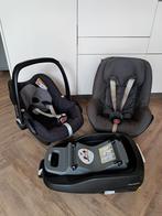 Maxi-Cosi Pebble, FamilyFix base & Pearl autostoel, Ophalen, Verstelbare rugleuning, Gebruikt, Isofix