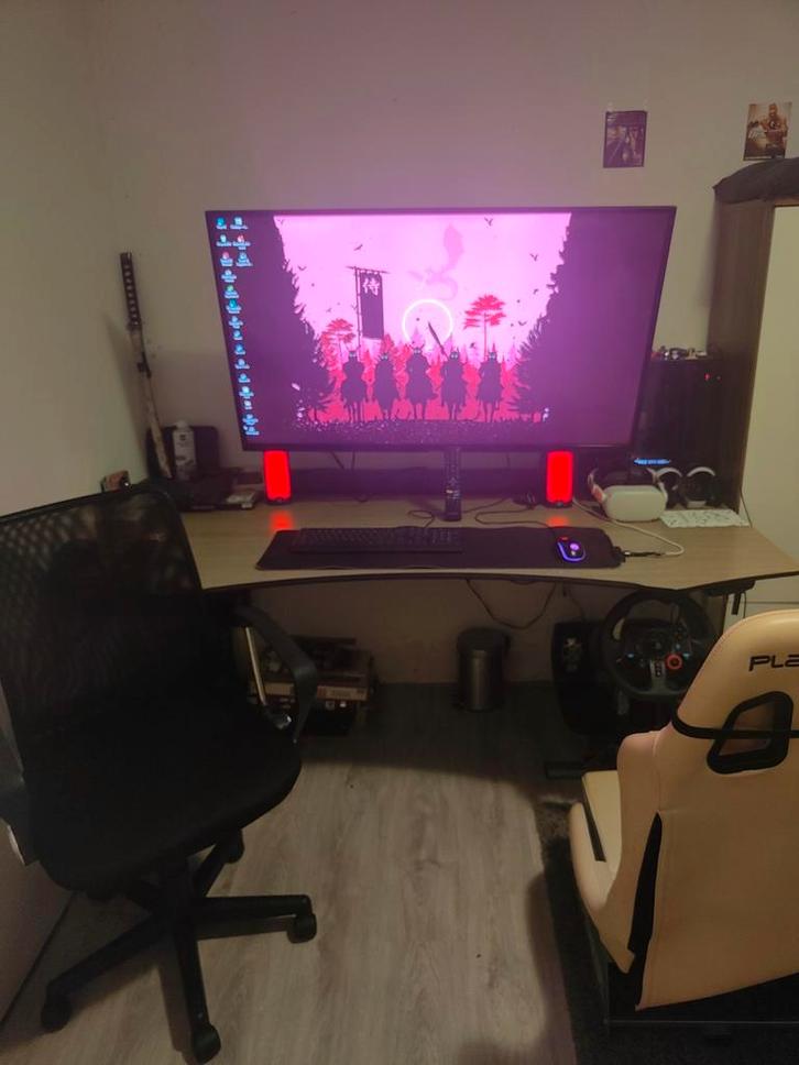 FULL GAMING SETUP, Computers en Software, Desktop Pc's, Zo goed als nieuw, 4 Ghz of meer, HDD, SSD, Gaming, Ophalen