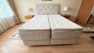 IKEA tweepersoonsbed Sultan met matrassen - afbeelding 6