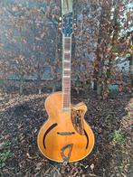 60ies Original Hopf Archtop Jazzgitaar - Gustav Glässl, Ophalen of Verzenden, Gebruikt, Hollow body, Overige merken