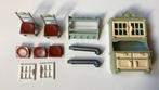Playmobil onderdelen 5322 rosa keuken kast stoel rek pijp, Gebruikt, Ophalen of Verzenden, Los playmobil