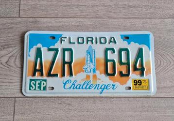 Kentekenplaat nummerplaat license plate Florida Challanger beschikbaar voor biedingen