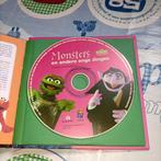 Boekje en cd Sesamstraat 10 liedjes over Monsters, Cd's en Dvd's, Cd's | Kinderen en Jeugd, Ophalen of Verzenden, Muziek, Zo goed als nieuw