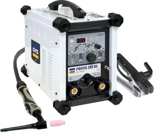 GYS Lasapparaat PROTIG 200 DC HF, robuust, Doe-het-zelf en Verbouw, Gereedschap | Lasapparaten, Nieuw, Elektroden, Minder dan 150 ampère