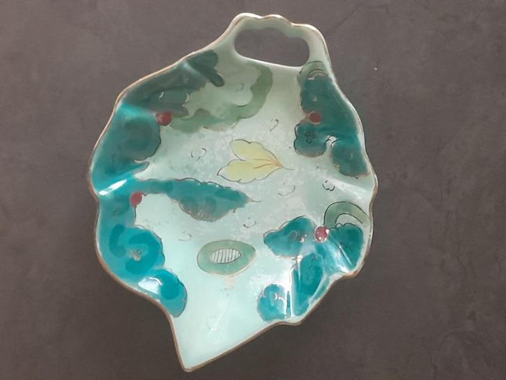 Hand beschilderd schaaltje, Antiek en Kunst, Antiek | Keramiek en Aardewerk, Ophalen