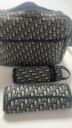 Luiertas, verschoon matje en fles ‘koker, Kinderen en Baby's, Ophalen of Verzenden, Zo goed als nieuw, Schoudertas