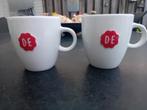 2 X koffiekop DOUWE EGBERTS wit / NIEUW / kop, Nieuw, Ophalen of Verzenden, Overige stijlen, Kop(pen) en/of Schotel(s)