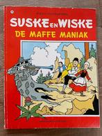 Suske en Wiske 166 De maffe maniak 1e druk, Gelezen, W. Vandersteen, Eén stripboek, Ophalen of Verzenden