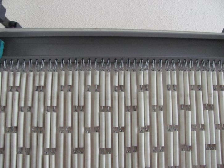Vliegengordijn Campos1, 90x210 cm, kleur is crème., Doe-het-zelf en Verbouw, Deuren en Horren, Gebruikt, Overige typen, 200 tot 215 cm