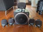 Logitech Z-640 surround set met fantastisch geluid zgan, Computers en Software, Pc speakers, Ophalen of Verzenden, Zo goed als nieuw