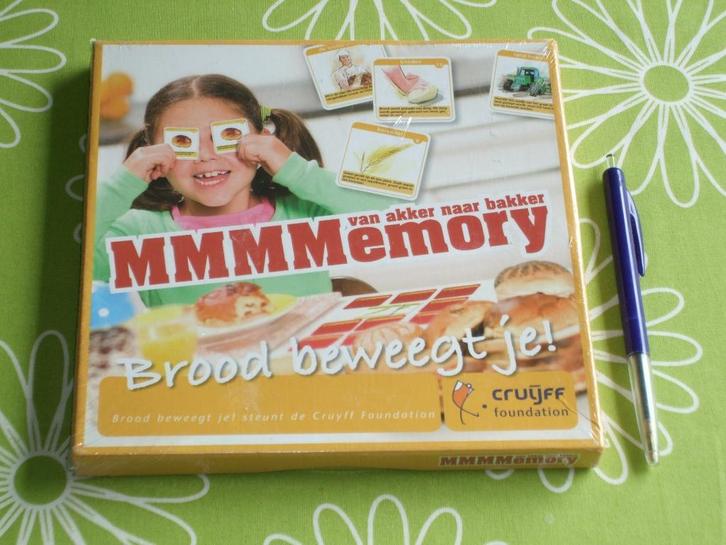 Nieuw in seal: MMMMemory - van akker naar bakker, Hobby en Vrije tijd, Gezelschapsspellen | Overige, Nieuw, Een of twee spelers
