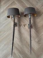 Stout Hemingway Gewei Lampen Set, Ophalen of Verzenden, Gebruikt, Metaal, Design