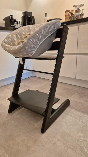 Complete en mooie Stokke Tripp Trapp stoel + Newbornset! beschikbaar voor biedingen