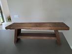 Houten Bankje / woonaccessoires, Ophalen, Bruin, Eén