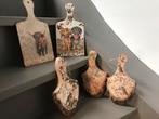 Verschillende leuke houten snijplanken met afbeeldingen, Ophalen of Verzenden, Zo goed als nieuw