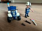 Playmobil politie agent met quad, Ophalen of Verzenden, Zo goed als nieuw, Complete set