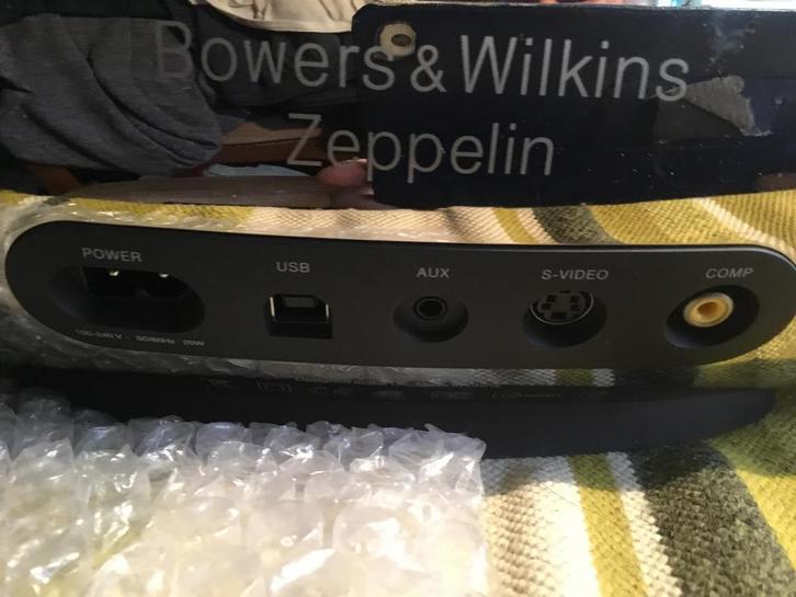 B&W Zeppelin - Bowers & Wilkins in topstaat!, Audio, Tv en Foto, Luidsprekers, Zo goed als nieuw, Overige typen, Minder dan 60 watt