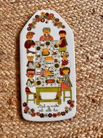 Vintage Figgjo Folklore Kaasplank Turi Gramstad Oliver, Antiek en Kunst, Ophalen of Verzenden