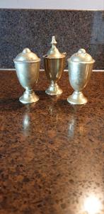 Brocante peper-zout-mosterdstel, Ophalen of Verzenden