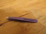 pincet tweezerman mini paars, Gebruikt, Paars, Ophalen of Verzenden, Handen en Nagels
