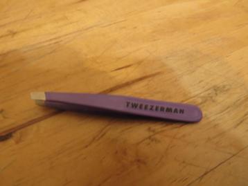 pincet tweezerman mini paars beschikbaar voor biedingen