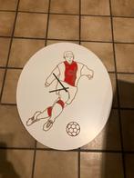 Ajax Wandklok - Uniek Design!, Ophalen of Verzenden, Gebruikt, Analoog, Wandklok
