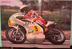 Poster Phil Read Life Racing Team, Verzamelen, Verzenden, Zo goed als nieuw, Motoren