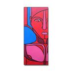 MaJa - Black lines serie - 3 schilderijen, Ophalen of Verzenden