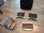 Akai Draagbare DVD Speler met Dubbele Schermen, Gebruikt, Draagbaar, Ophalen of Verzenden, Overige merken