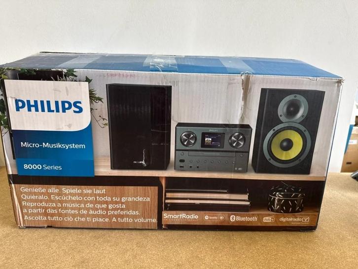 PHILIPS TAM8905 - Stereo-installatie met Bluetooth, Audio, Tv en Foto, Radio's, Nieuw, Radio, Met cd-speler, Ophalen of Verzenden