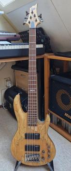 LTD ESP B-205SM Bas 5-snaar Spalted Maple, Ophalen, Gebruikt, Elektrisch, 5-snarig