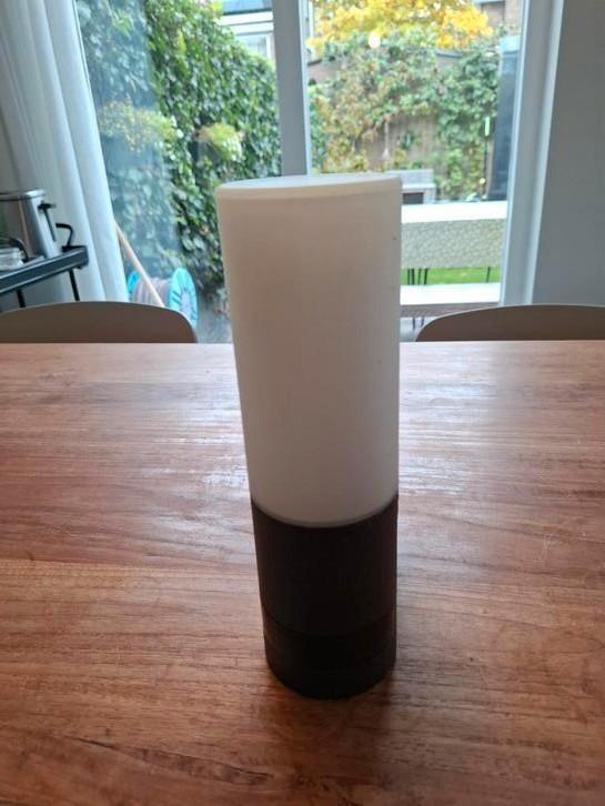 Steinel buitenlamp met schemer- en bewegingsensor, Huis en Inrichting, Lampen | Vloerlampen, Gebruikt, Minder dan 100 cm, Ophalen of Verzenden