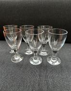 Set van 6 hoge glazen ijscoupes, Huis en Inrichting, Keuken | Servies, Glas of Glazen, Ophalen of Verzenden, Overige stijlen, Glas