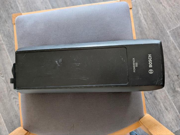 Bosch PowerPack 500 Wh Accu - Weinig Gebruikt, Fietsen en Brommers, Fietsaccessoires | Fietsaccu's, Zo goed als nieuw, Ophalen of Verzenden