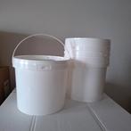 Nieuw 5 emmers met deksel  5.8 liter, Huis en Inrichting, Emmers, Ophalen of Verzenden, Nieuw, Kunststof, Met deksel