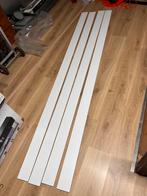 4x MDF plint wit hoog 100x12mm (Praxis), Ophalen, Nieuw, Mdf, 200 tot 250 cm